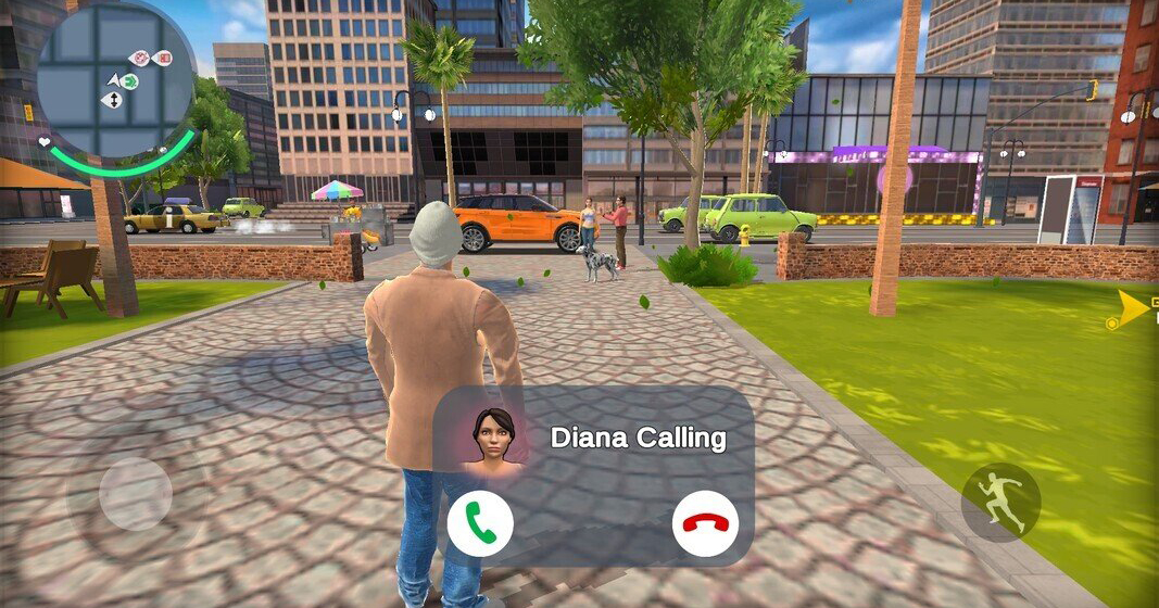 Go To Car Driving 3 – Tựa game kì lạ từ nhân vật đến lối chơi có phần giống Grand Theft Auto V trên điện thoại