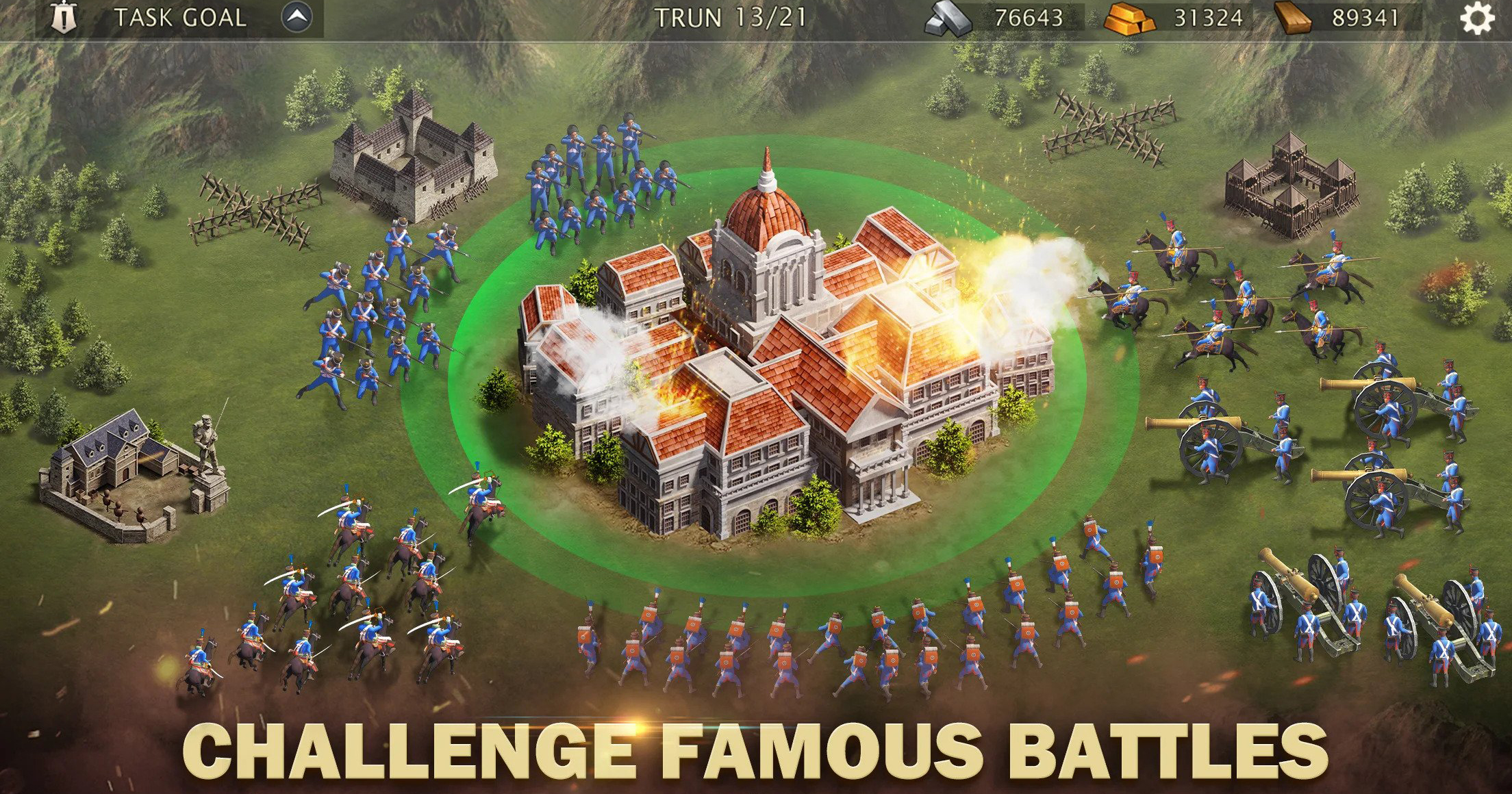 Strategy & War 2: Empire War – Game chiến thuật đỉnh cao bối cảnh Châu Âu thế kỉ 18