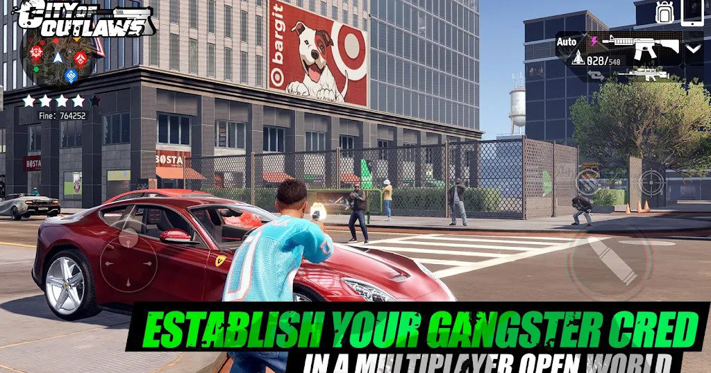City Of Outlaws – Game thế giới mở đề tài tội phạm tương tự GTA V