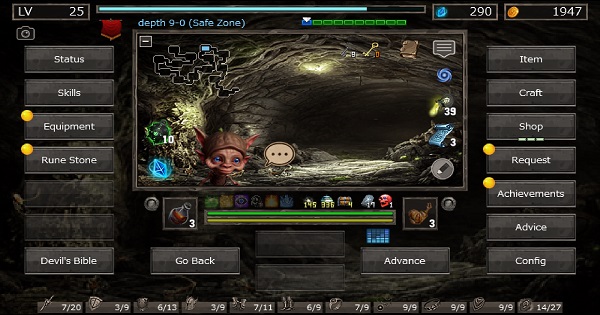 Hole of Abaddon – Game nhập vai giả tưởng đen tối với các yếu tố roguelite