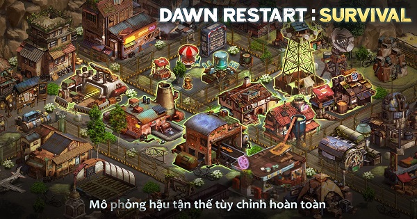 Dawn Restart: Survival – Game casual xây dựng khu định cư với hơn 50 nhân vật có tính cách độc đáo