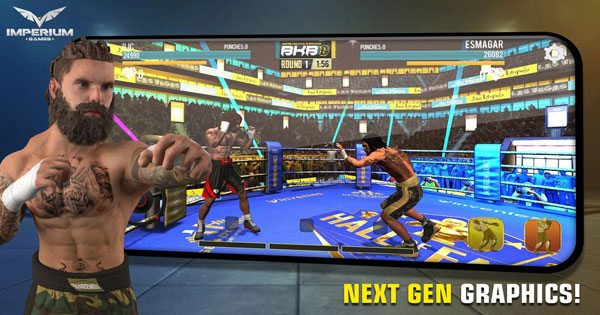 Nhập vai làm võ sĩ đấm bốc thực thụ trong game đối kháng Bare Knuckle Boxing Mobile