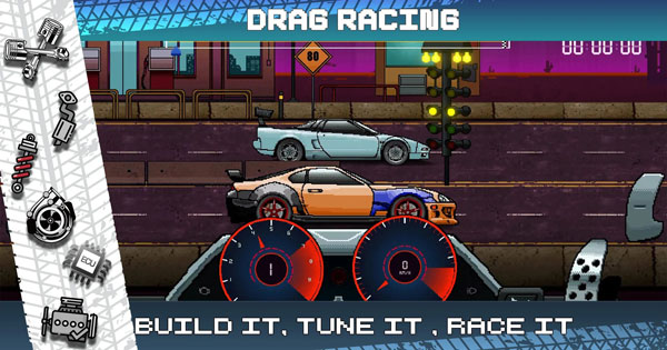 Pixel X Racer – Game đua xe mobile màn hình ngang phong cách mới lạ chưa từng có