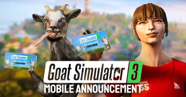 Game mô phỏng dê Goat Simulator 3 đã chính thức mở đăng ký trước