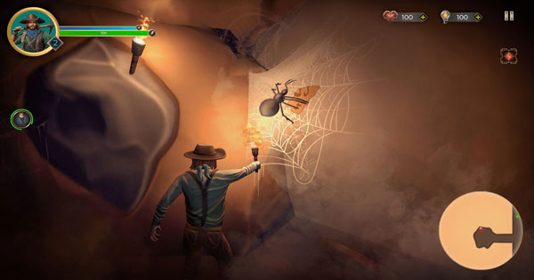 Điều khiển chàng thợ mỏ tìm đường thoát thân trong game nhập vai Miner Escape: Puzzle Adventure