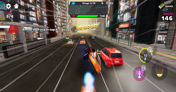 Khám phá những cung đường rộng lớn trong game đua xe Speed Legends
