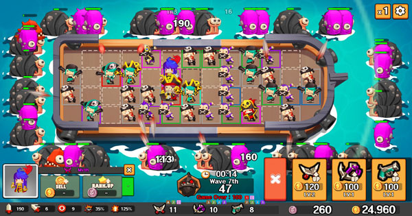 Random Pirate Defense – Game thủ thành đề tài cướp biển vui nhộn cho bạn thêm hứng khởi