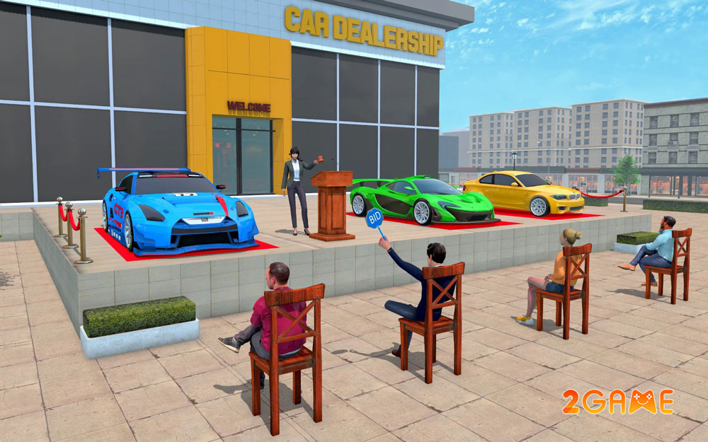 Bối cảnh trong game Car Saler Simulator: Car Games