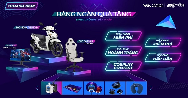 VTC Mobile Festival – Sự kiện game được cộng đồng mong chờ nhất sắp diễn ra tại Hà Nội và TP Hồ Chí Minh