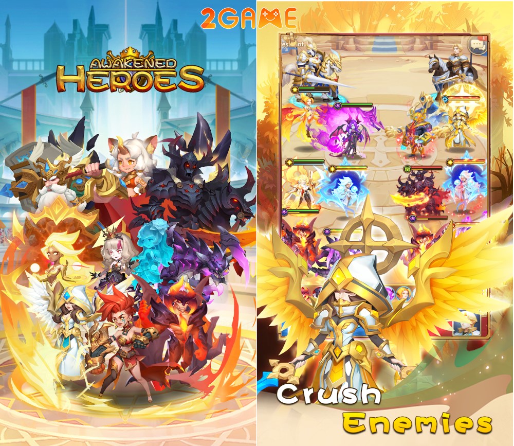 Heroes of Awakened Magic có lối chơi nhập vai nhàn rỗi quen thuộc. 