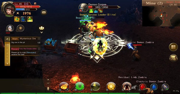 Chaos Alante – Siêu phẩm game MMORPG khám phá tàn tích xưa cổ vừa ra mắt trên mobile