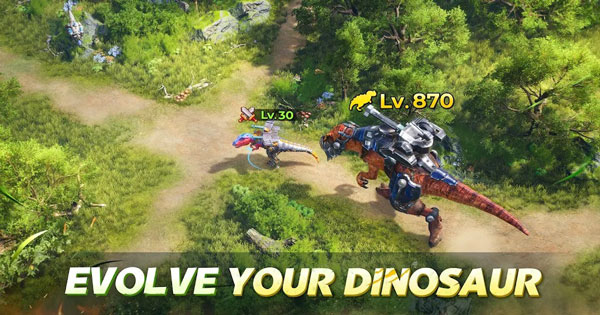 Clash of Dinos – Tựa game chiến thuật đề tài khủng long bối cảnh tương lai đầy mê hoặc