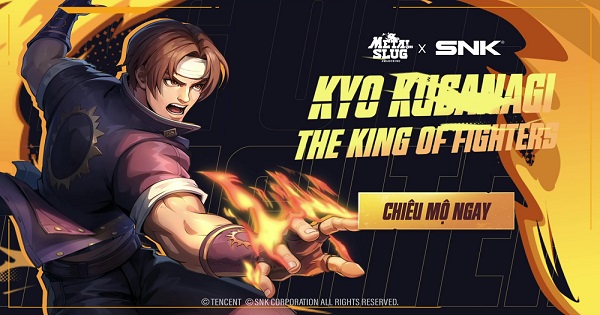 Metal Slug: Awakening – Những đội hình “chất chơi” với Kusanagi Kyo