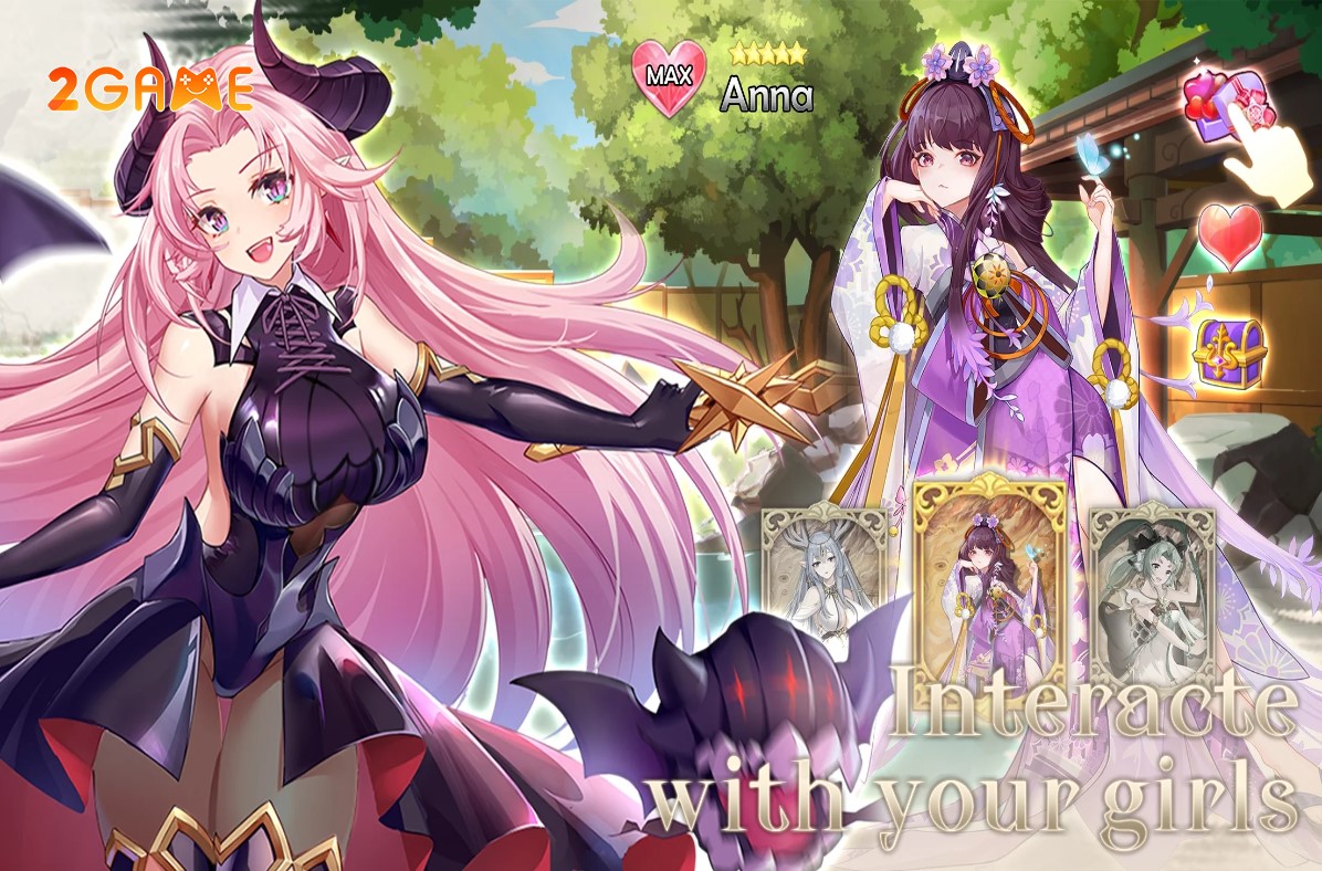 Gặp gỡ và tương các với các cô nàng waifu xinh đẹp trong Ark Battle Girls - Idle RPG