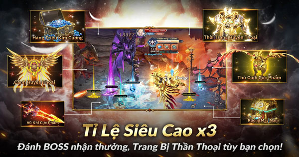 Thêm một siêu phẩm game MMORPG sắp ra mắt tại Việt Nam mang tên Võ Thần Kỳ Tích