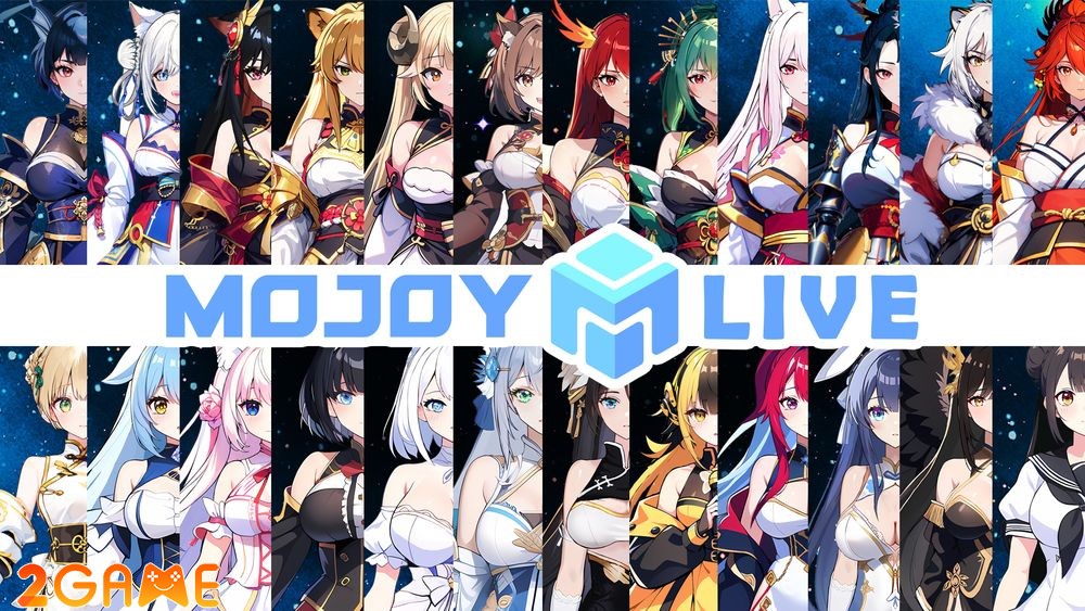 Sẽ có hơn 50 nhân vật Vtuber trên nền tảng Mojoy Live