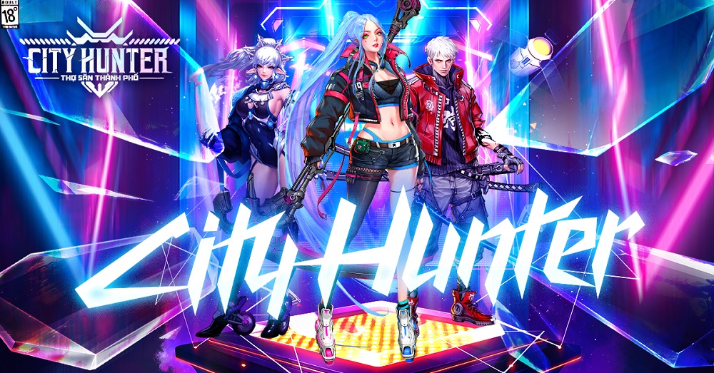 City Hunter Thợ Săn Thành Phố là game nhập vai cyber cơ giới siêu hot