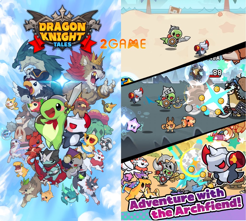 Bắt đầu hành trình phiêu lưu trong Dragon Knight Tales: Idle RPG