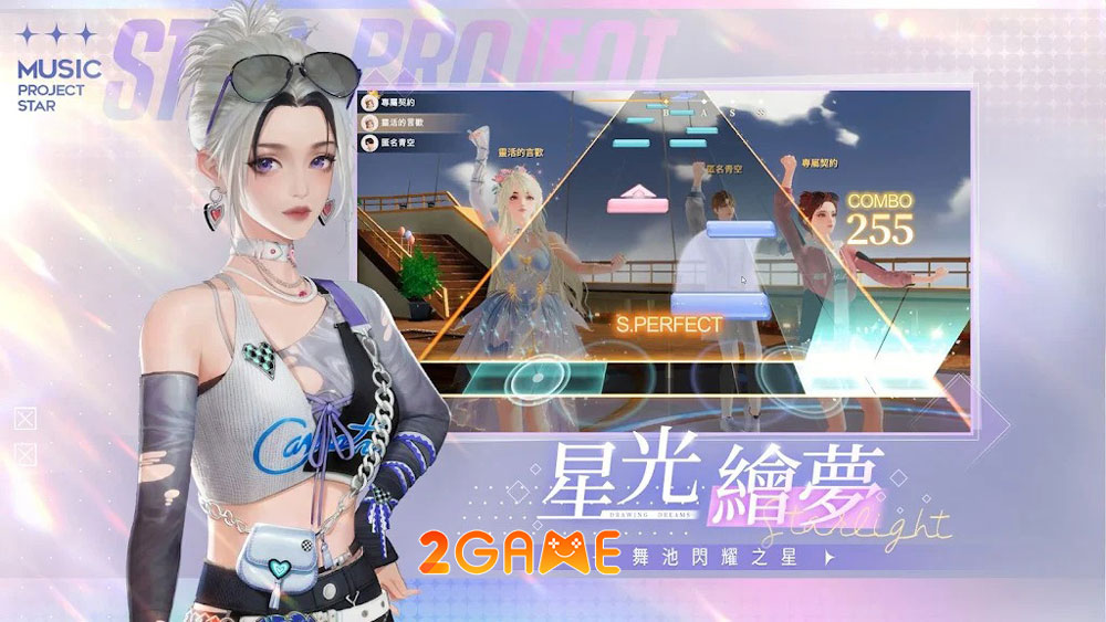 Lối chơi hấp dẫn của game Music Project Star