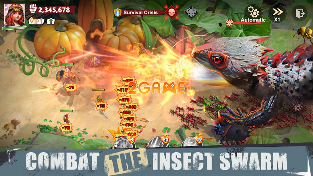 Những trận chiến nảy lửa trong game Minuscule Survival