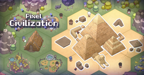 Xuyên không về thời Ai Cập cổ đại cùng game mô phỏng Pixel Civilization