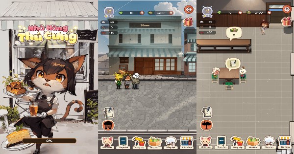 Nhà Hàng Thú Cưng Mobile – Game mô phỏng quản lý đáng yêu