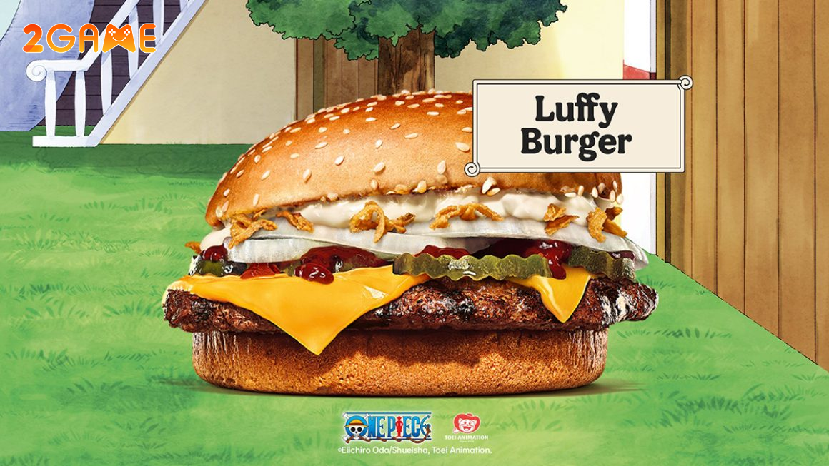 Hình ảnh minh họa của One Piece Burger King - Luffy