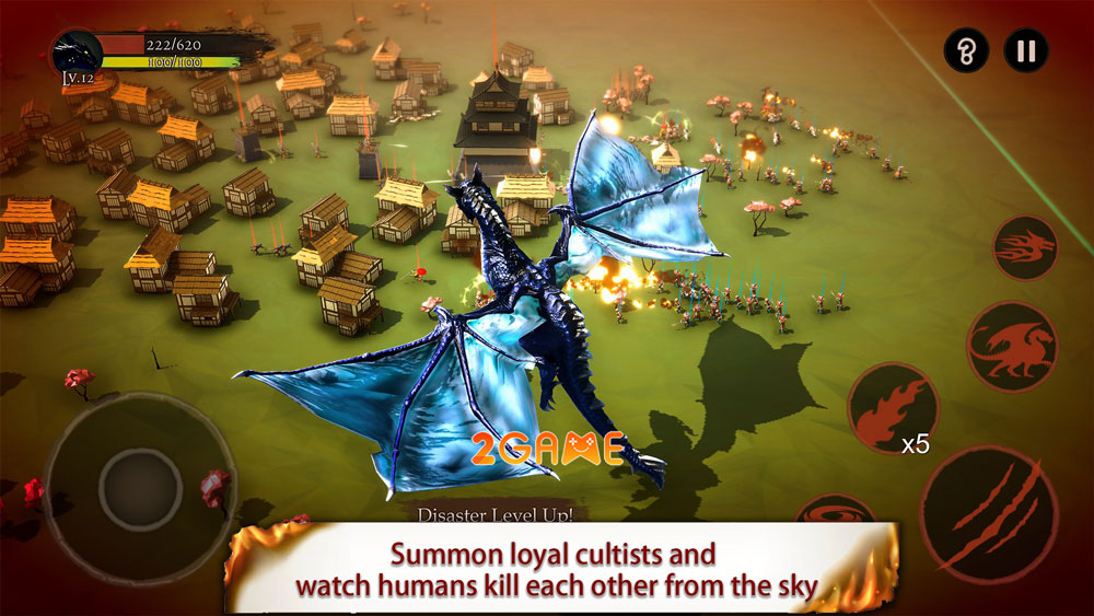 Hóa thân thành con rồng bạo chúa trong game mobile Era of Ash: Dragon