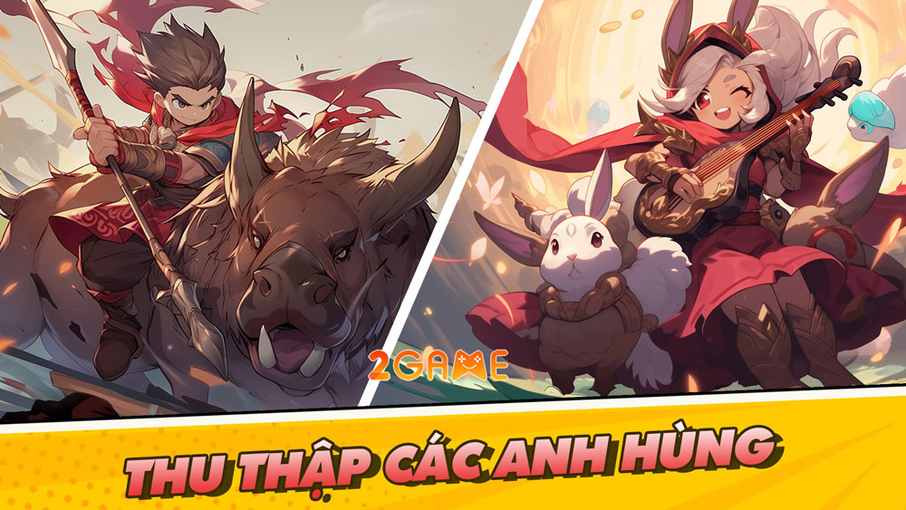 Dàn nhân vật trong game thủ thành Royale Guard: Rush Defense TD