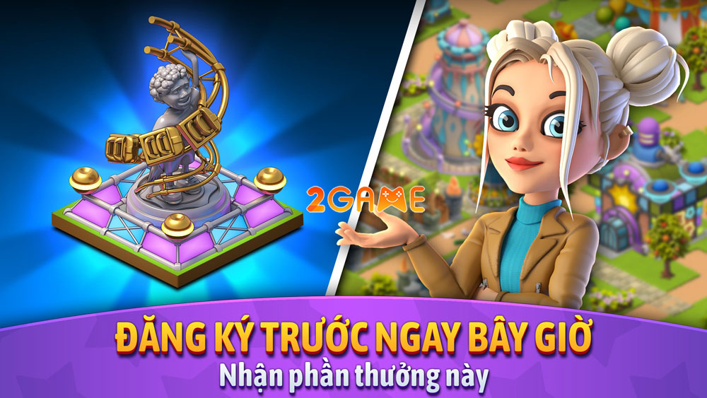 Game mô phỏng Roller Coaster Life Theme Park đã mở đăng kí sớm