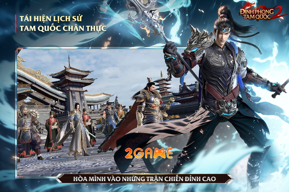 Bối cảnh hấp dẫn của game nhập vai Đỉnh Phong 2 - Tân Tam Quốc