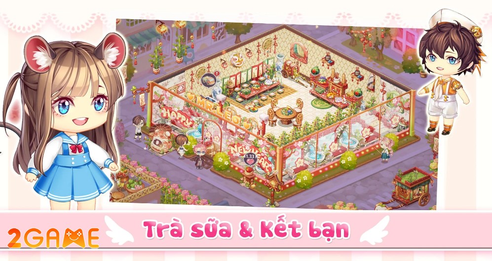 Trang trí cửa hàng của bạn trở nên độc đáo trong Kawaii Home Design