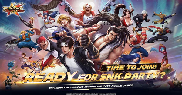 Game thẻ tướng SNK: Fighting Masters với dàn nhân vật chuẩn nguyên tác The King of Fighters chơi cực chiến