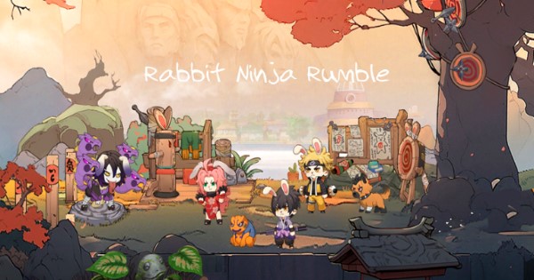 Hóa thân thành ninja thỏ trong game Rabbit Ninja Rumble
