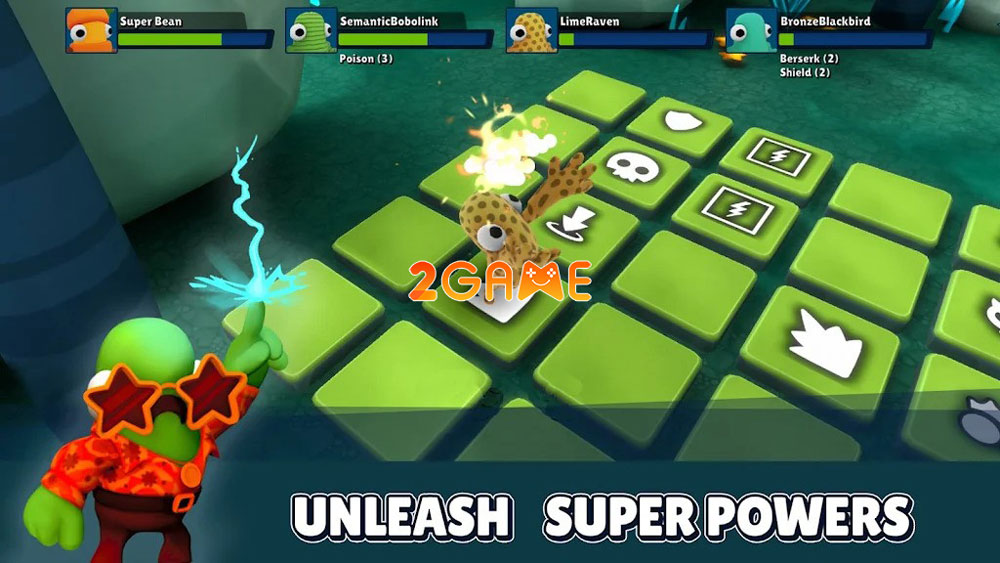 Gameplay hấp dẫn của game battle royale Rumble Beans