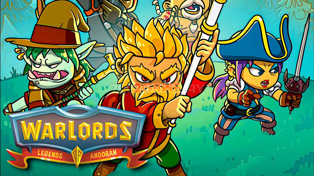 Dàn nhân vật của game turn-based Warlords: Legends of Andoran