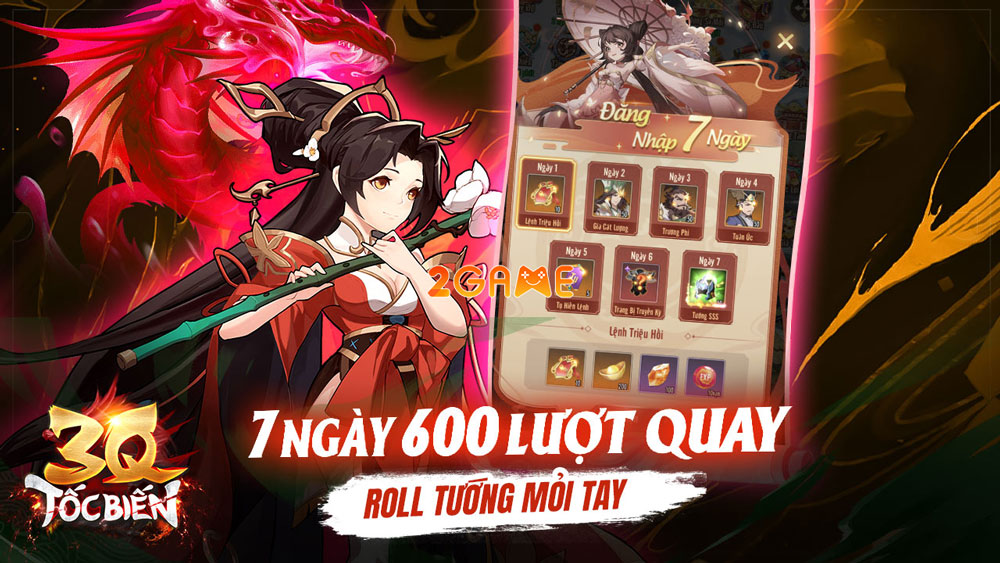 Tựa game mobile 3Q Tốc BIến đang được game thủ quan tâm