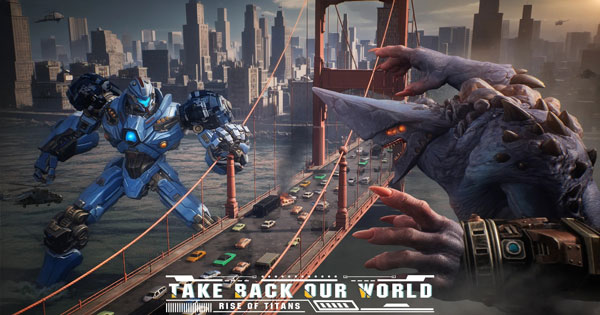 Đại Chiến Robot cùng game match 3 Rise of Titans
