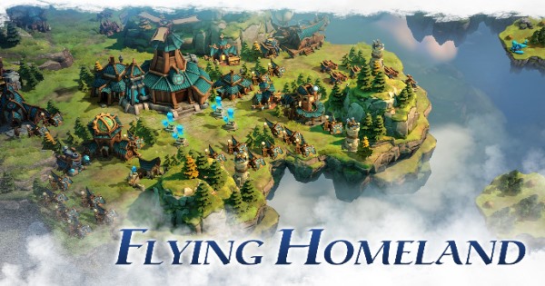 Xây dựng vương quốc trên mây trong game chiến thuật Skyland Wars