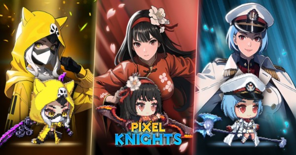 Pixel Knights: RPG Idle – Game nhập vai siêu giải trí mới của SUPERBOX Inc