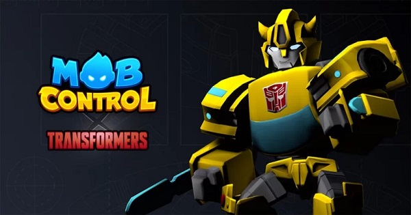 Transformer Bumblebee gia nhập đội quân chiến đấu trong game phòng thủ tháp Mob Control
