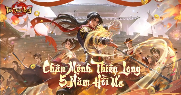 Đón sinh nhật 5 tuổi, cộng đồng game thủ hào hứng gửi lời chúc đến Tân Thiên Long Mobile