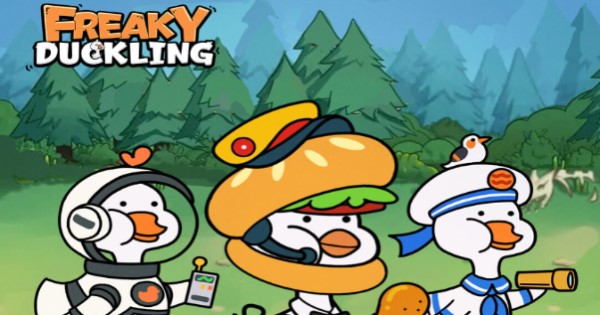 Bắt đầu hành trình phiêu lưu kỳ lạ cùng chú vịt ngộ nghĩnh trong game Freaky Duckling