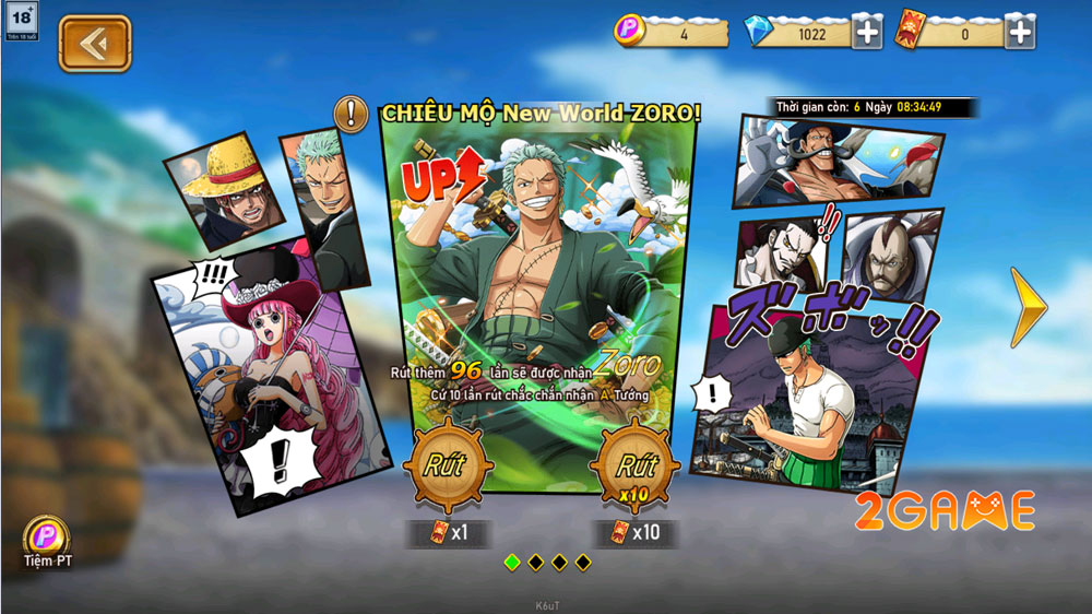 Hải Tặc Origin có gì hot so với những game thẻ tướng One Piece khác?