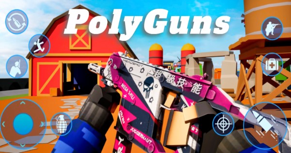Tham gia vào những trận chiến đầy màu sắc trong game PolyGuns FPS – Shooter Strike