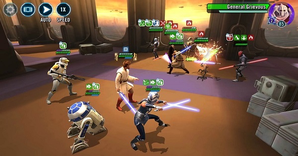 Đã có thể chơi chéo game chiến thuật Star Wars: Galaxy of Heroes trên PC và Mobile