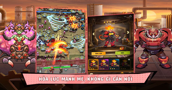 Tựa game mobile chủ đề thây ma hoành tráng Zombies Boom sắp ra mắt tại Việt Nam