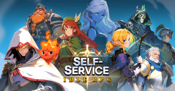 Trở thành hiệp sĩ huyền thoại trong game Self Service Knight Idle RPG