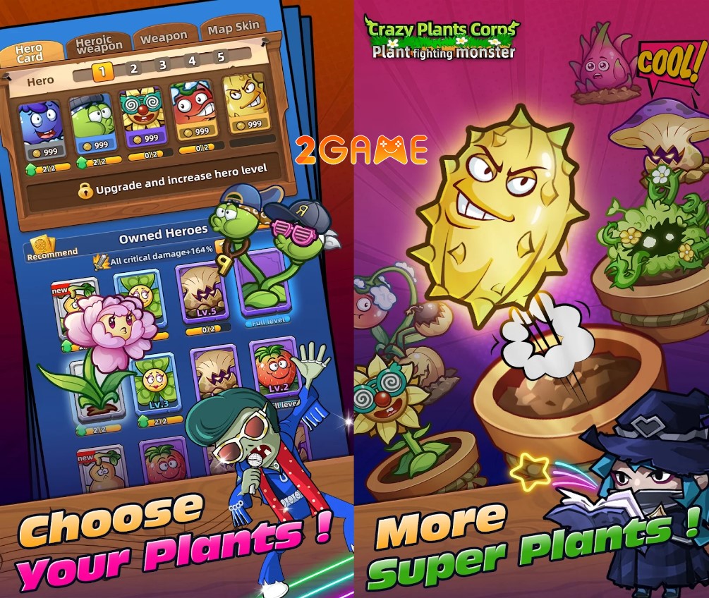 Crazy Plants Corps – Game PvZ phiên bản thủ thành độc đáo Crazy-Plants-Corps-3