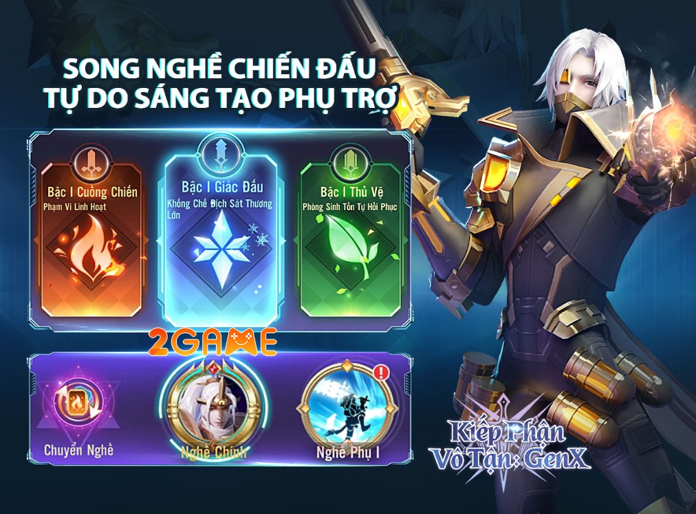 Tính năng chuyển nghề và nghề phụ cực kỳ độc đáo trong game Kiếp Phận Vô Tận